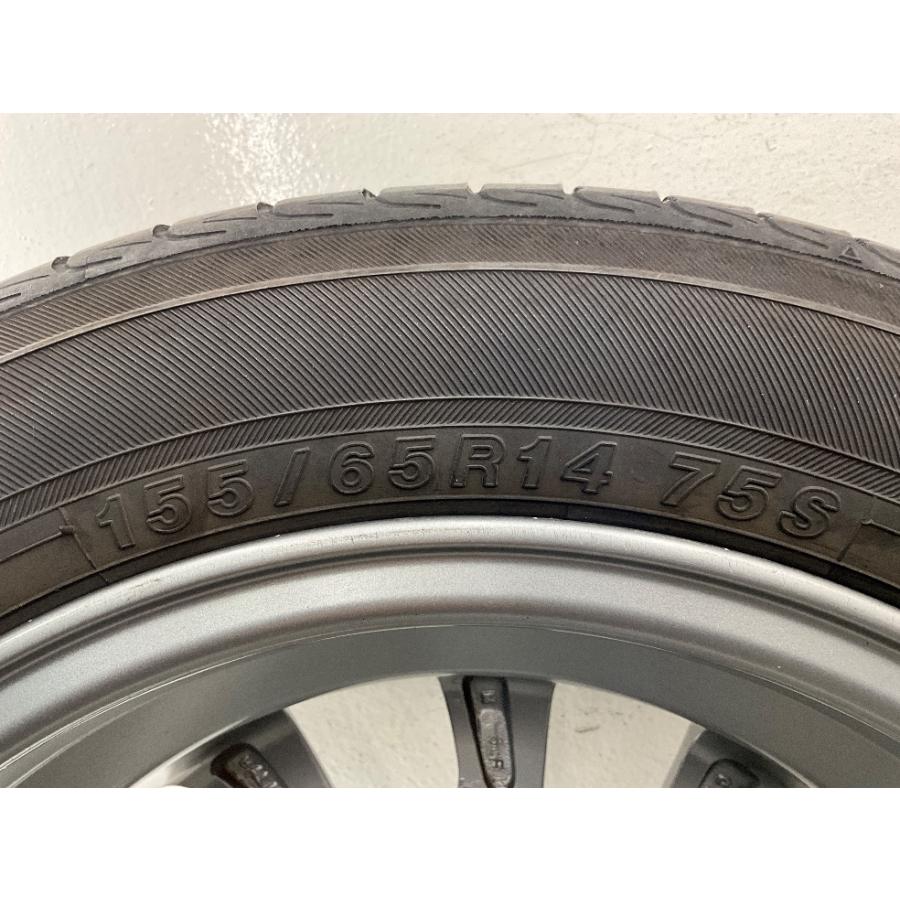 ヨコハマタイヤ（YOKOHAMA TIRE） 中古タイヤホイールセット 155/65R14