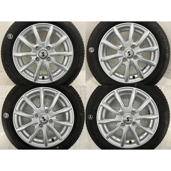 BRIDGESTONE（ブリヂストン） 中古タイヤホイールセット 155/65R14 75H