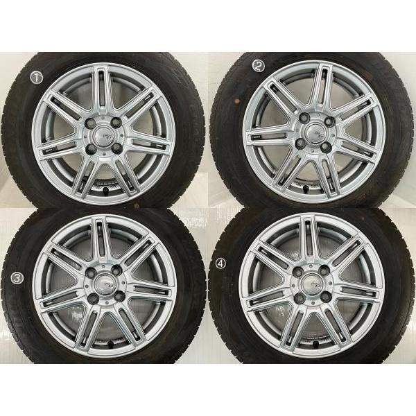 DUNLOP（ダンロップ） 中古タイヤホイールセット 175/65R14 82S 14