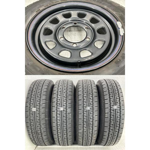DUNLOP（ダンロップ） 中古タイヤホイールセット 195/80R15 107/105L