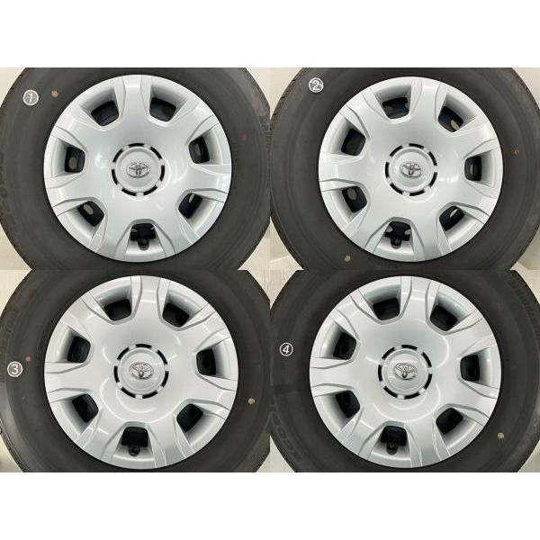BRIDGESTONE 195/80R15 タイヤ・ホイールセット BRIDGESTONE（ブリヂストン） 中古タイヤ 鉄ホイールセット 195/80R15