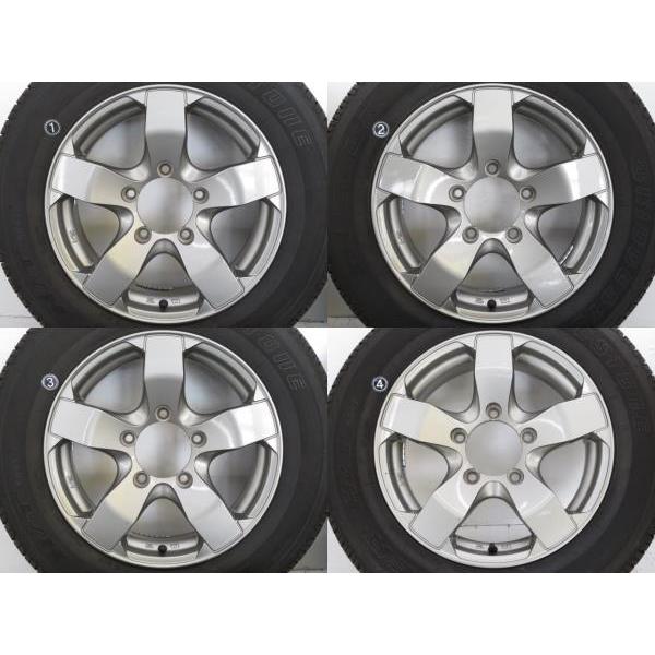 中古タイヤ ホイールセット 175/80R16 91S 16インチ 16x5.5J +20 5穴 