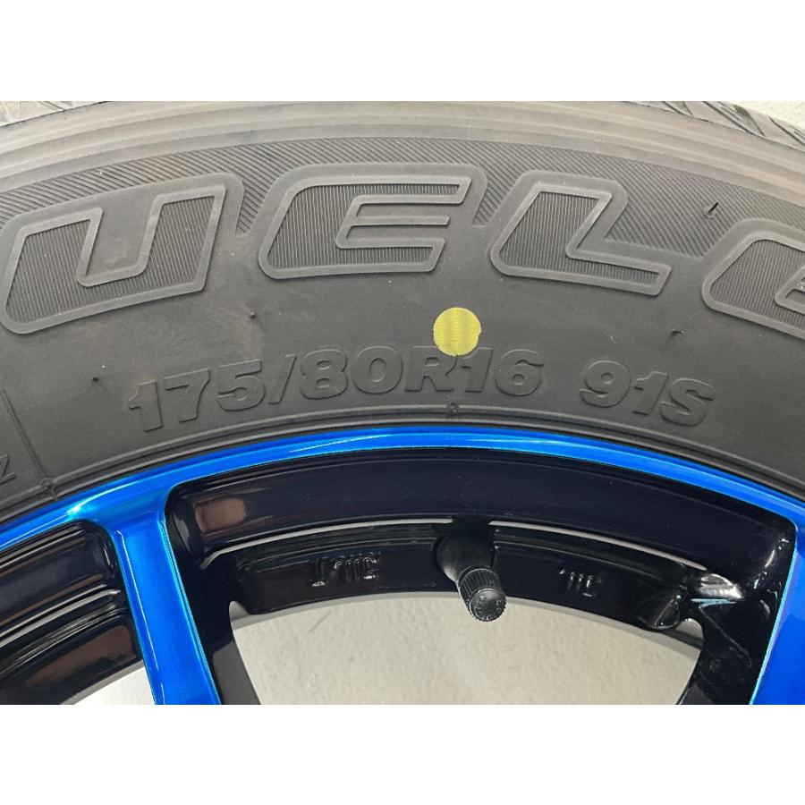 BRIDGESTONE（ブリヂストン） 中古タイヤホイールセット 175/80R16 91S 