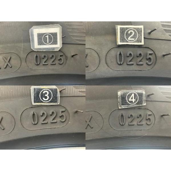 中古タイヤホイールセット 185/55R16 87V16×5.5J +45 4穴 PCD100 トヨタ純正 カローラ フィールダー 夏 サマー d3358_6