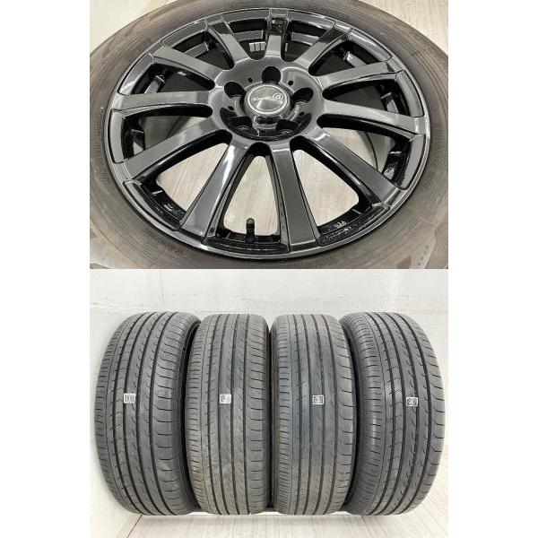 215/60 R17 96H アルミホイール タイヤ BluEarth 中古タイヤホイールセット 215/60R17 96H 17インチ 17×7J +48