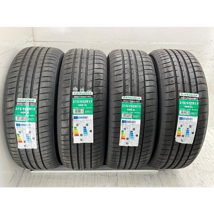 AUTOGREEN（オートグリーン） 新品タイヤ 中古ホイールセット 215