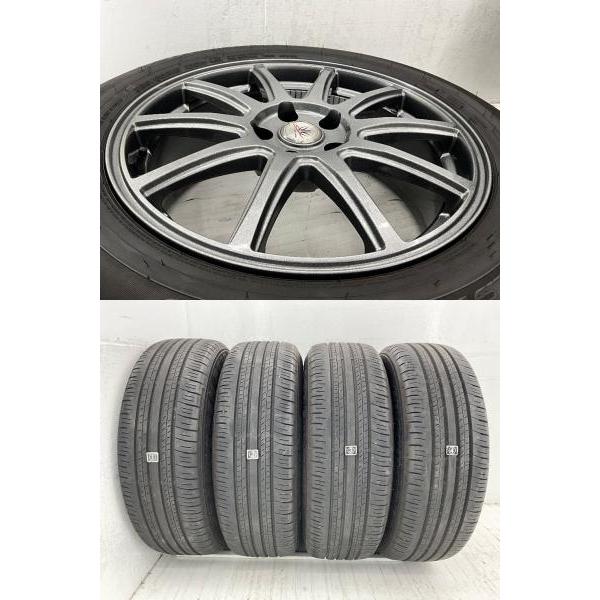 2022年製 ダンロップ 中古夏タイヤ 225/60R18 2本セット DUNLOP（ダンロップ） 中古タイヤホイールセット 225/60R18 100H 18