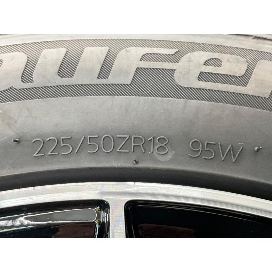 ハンコック（HANKOOK） 中古タイヤホイールセット 225/50R18 95W 18