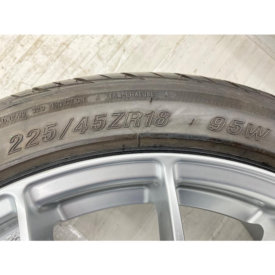 オーテリー 中古タイヤホイールセット 225/45R18 95W 18インチ オーテリー 中古タイヤホイールセット 225/45R18 95W 18インチ