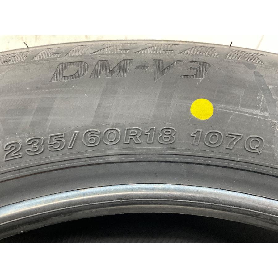 ブリザック DMーV3 新品タイヤ 処分特価 2本セット 235/60R18 107Q