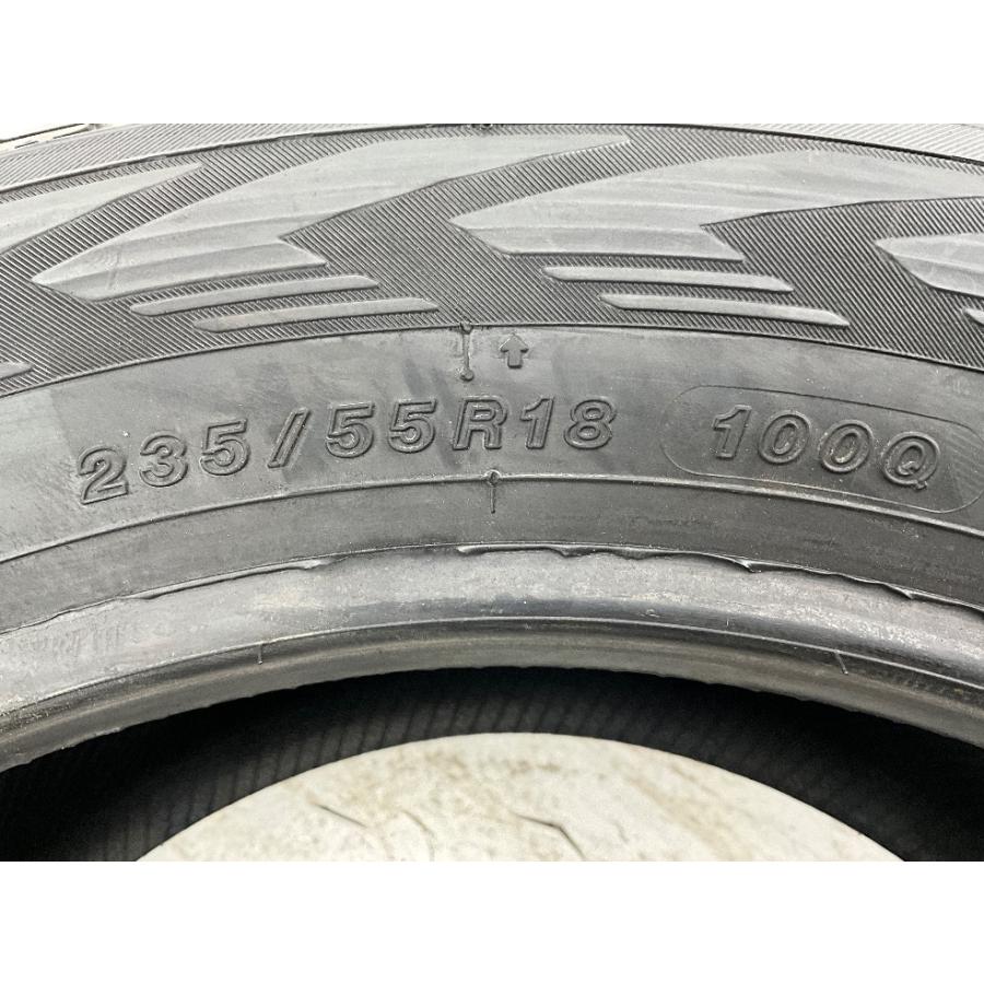 未使用 4本セット 235/55R18 100Q ヨコハマ ICE GUARD G075 冬 スタッドレス 235/55/18 ハリアー/RAV4   b10460の画像