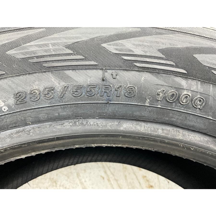 未使用 4本セット 235/55R18 100Q ヨコハマ ICE GUARD G075 冬 スタッドレス 235/55/18 RAV4/ティグアン   b10458の画像