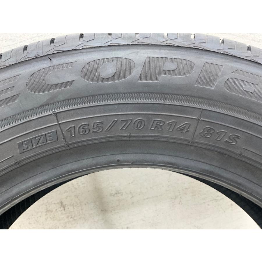 8072141)激安国産中古タイヤブリヂストンエコピア3本のみ165/70R14 エコピア 新品タイヤ 処分特価 1本のみ 165/70R14 81S ブリヂストン