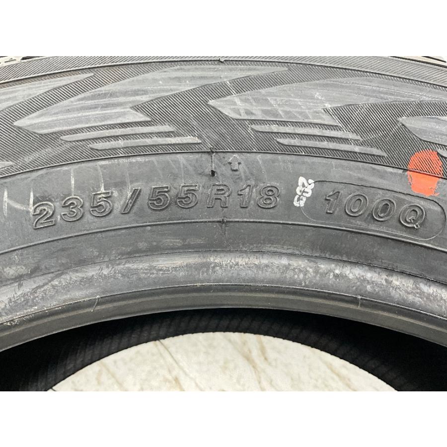 未使用 4本セット 235/55R18 100Q ヨコハマ ICE GUARD G075 冬 スタッドレス 235/55/18 パナメーラ/ハリアー   b10457の画像