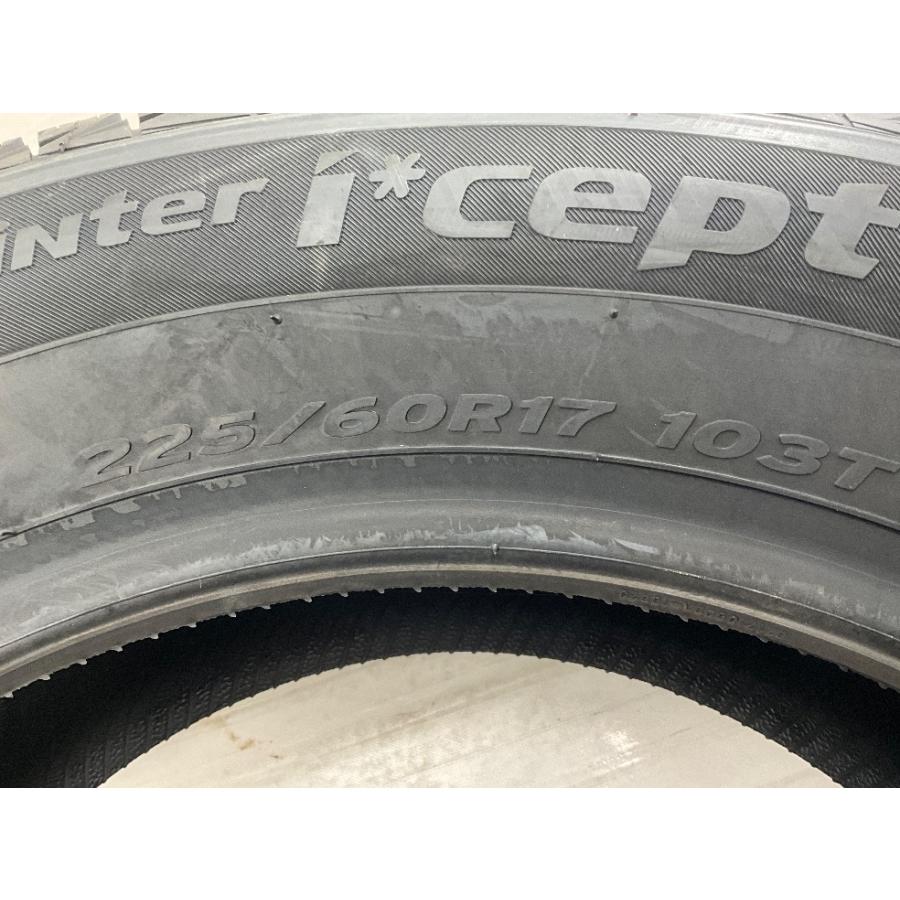 新品タイヤ 処分特価 4本セット 225/60R17 103T ハンコック WINTER ICEPT IZ2A  冬 スタッドレス 225/60/17 クロストレック b15330の画像