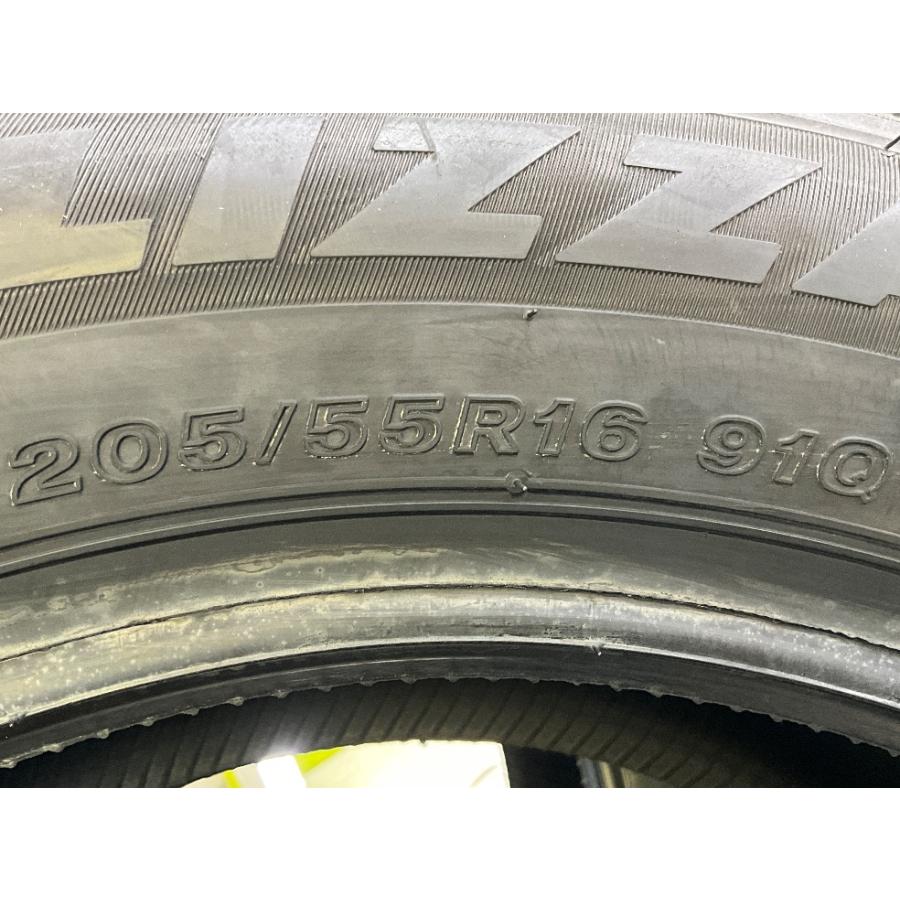 【送料無料】激溝！BS ブリザック　VRX 205/55R16 中古2本セット BRIDGESTONE（ブリヂストン） 新品タイヤ 処分特価 2本セット 205