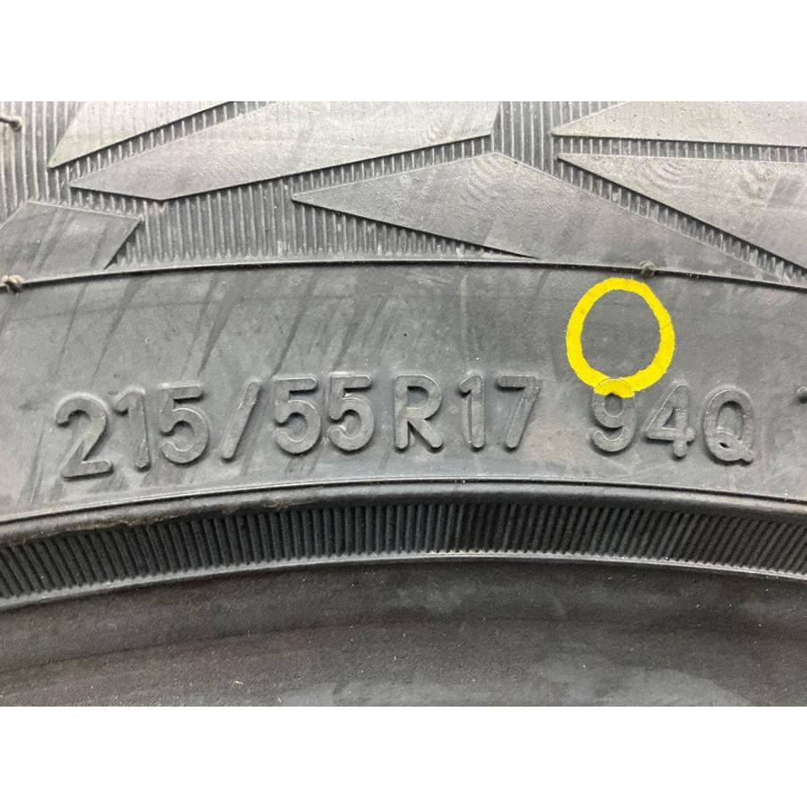 新品タイヤ 処分特価 1本のみ 215/55R17 94Q トーヨー OBSERVE GIZ2 冬 スタッドレス 215/55/17 カムリ/エスクード   b15063の画像