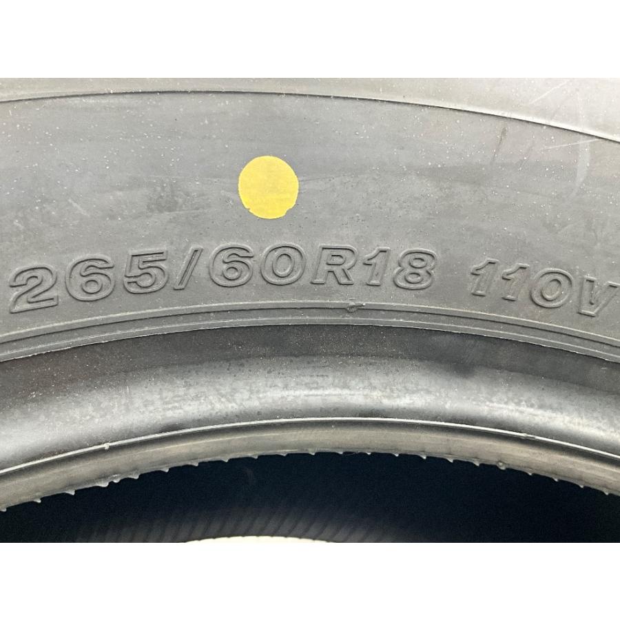 新品タイヤ 処分特価 2本セット 265/60R18 110V ブリヂストン ALENZA 001  夏 サマー 265/60/18 ランドクルーザー プラド   b15520の画像