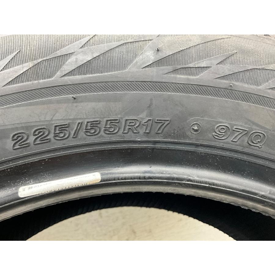 新品タイヤ 処分特価 2本セット 225/55R17 97Q ブリヂストン BLIZZAK  VRX2 冬 スタッドレス 225/55/17 フーガ/アテンザ   b14900の画像