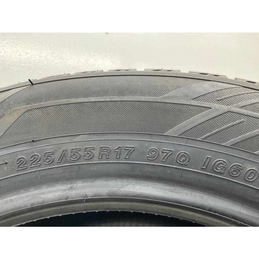 未使用 4本セット 225/55R17 79Q ヨコハマ ICE GUARD  IG60 冬 スタッドレス フーガ/アテンザ   b8188の画像