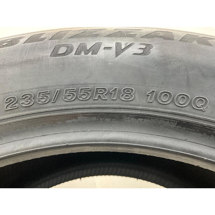 ブリザック DMーV3 新品タイヤ 処分特価 1本のみ 235/55R18 100Q 