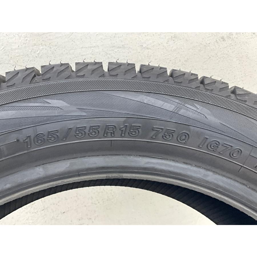 新品タイヤ 処分特価 1本のみ 165/55R15 75Q ヨコハマ ICE GUARD IG70 冬 スタッドレス 165/55/15 N ...