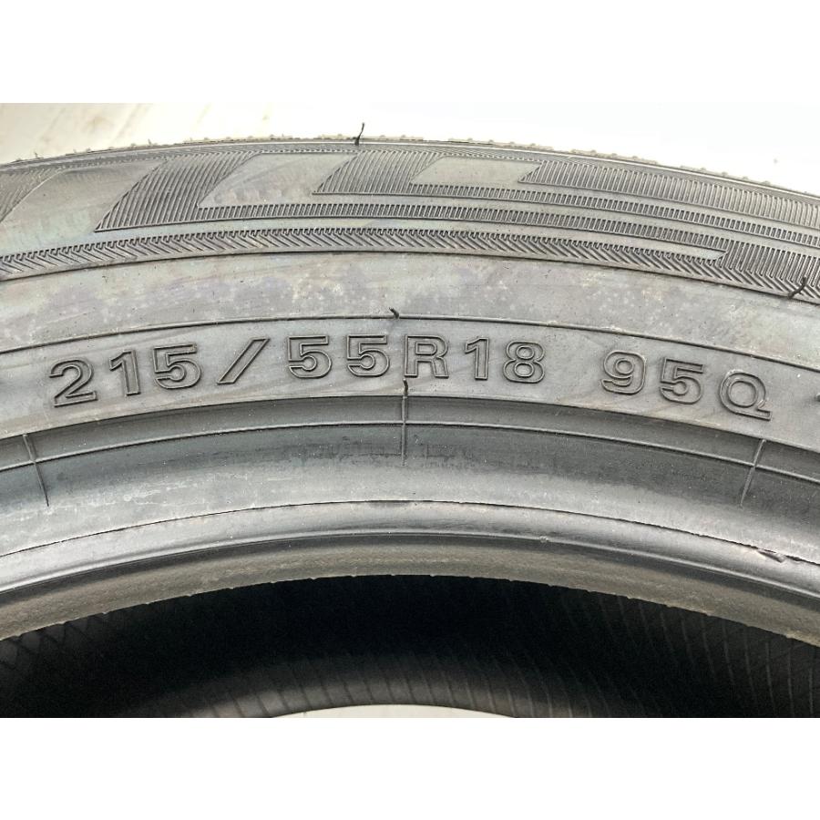 まぁ ダンロップ 215/55R18 2本 中古② DUNLOP（ダンロップ） 未使用 2本セット 215/55R18 95Q WINTERMAXX 03