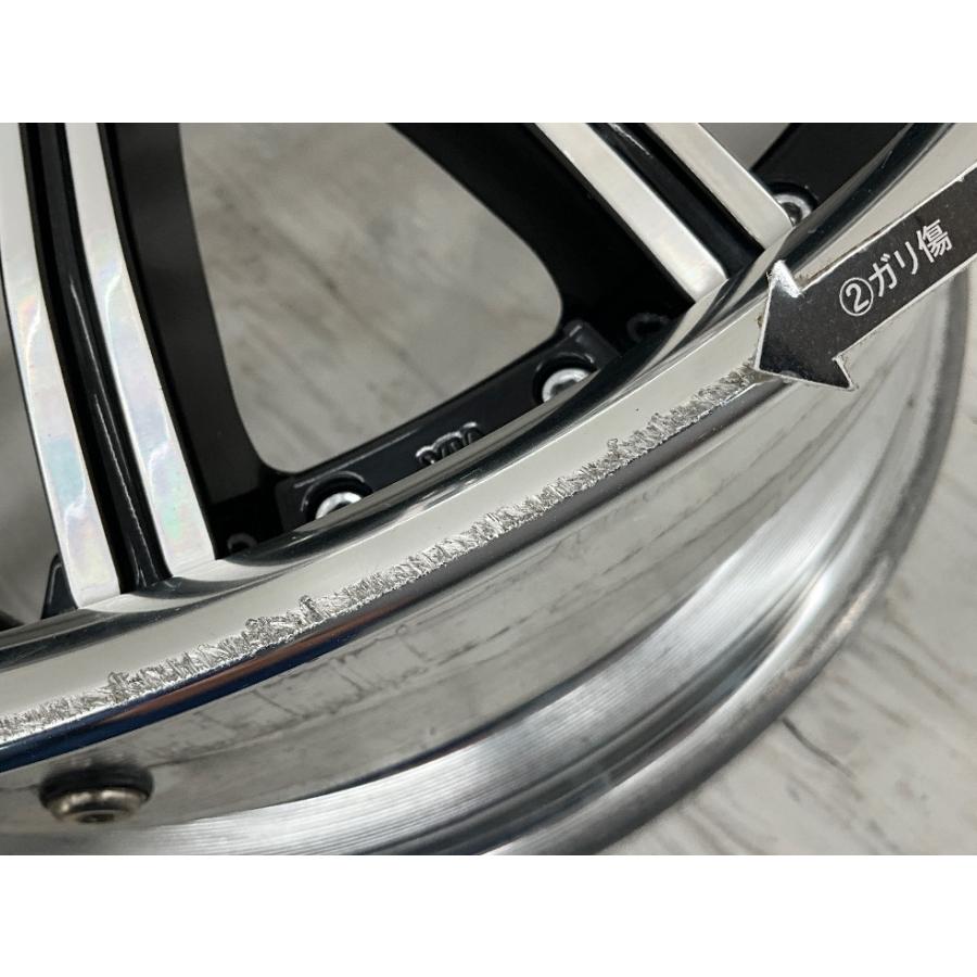 中古アルミホイール 4本セット 19×8JJ +45 19×9JJ +35 5穴 PCD114.3 19 