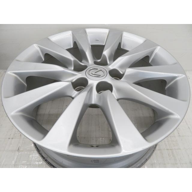 中古アルミホイール 4本セット 18インチ 18x7.5J +32 5穴 PCD120 レクサス純正 送料無料（沖縄、離島除く）a16794｜onepiecetire｜04