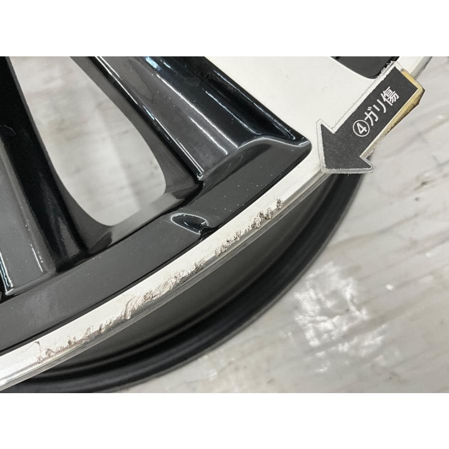中古アルミホイール 4本セット 19×7.5J +55 5穴 PCD114.3 19インチ