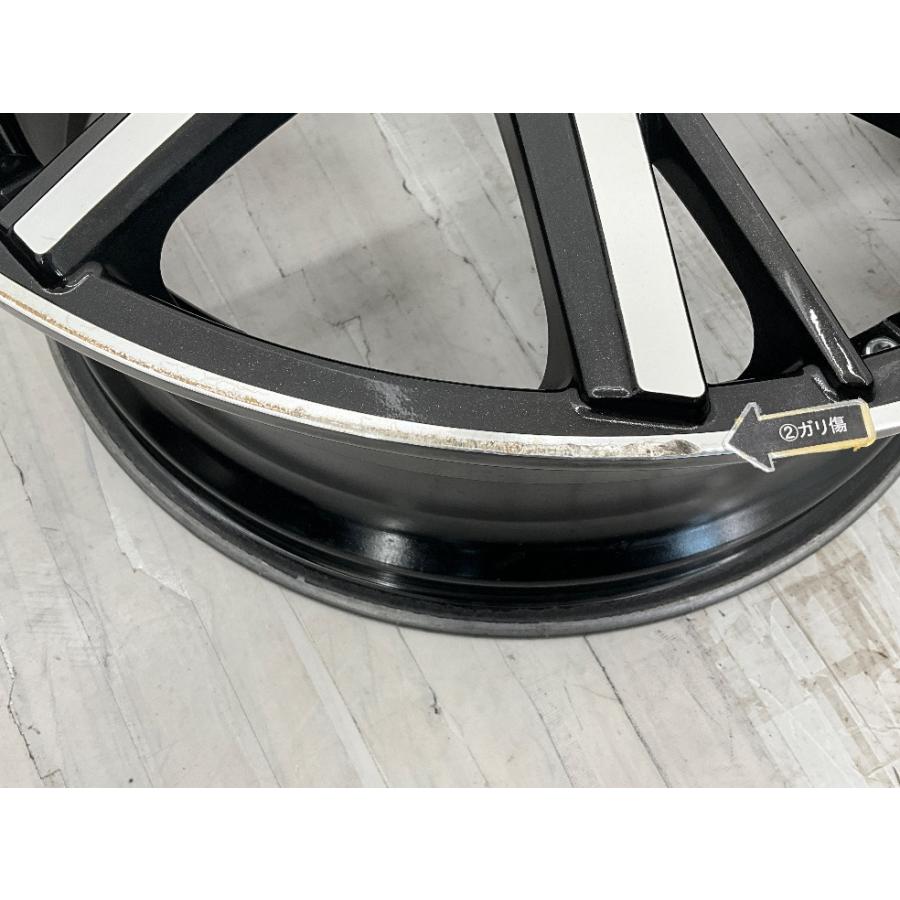 中古アルミホイール 4本セット 20×8.5J +35 5穴 PCD114.3 20インチ 