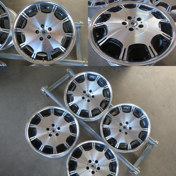 中古アルミホイール 4本セット 19インチ 19x8.5J +42 5穴 PCD114.3 SCHWERT WORK 送料無料（沖縄、離島を除く）tb4la05152｜onepiecetire｜03