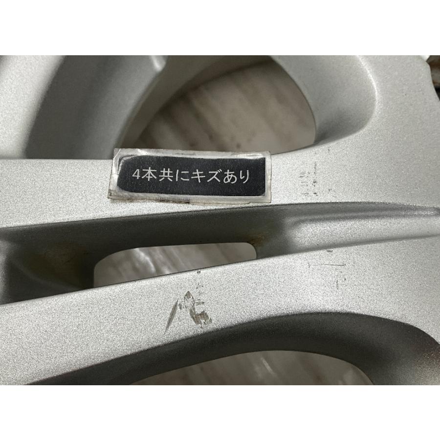 中古アルミホイール 4本セット 13×4B +42 4穴 PCD100 13インチ  REVERLINE  c2932の画像