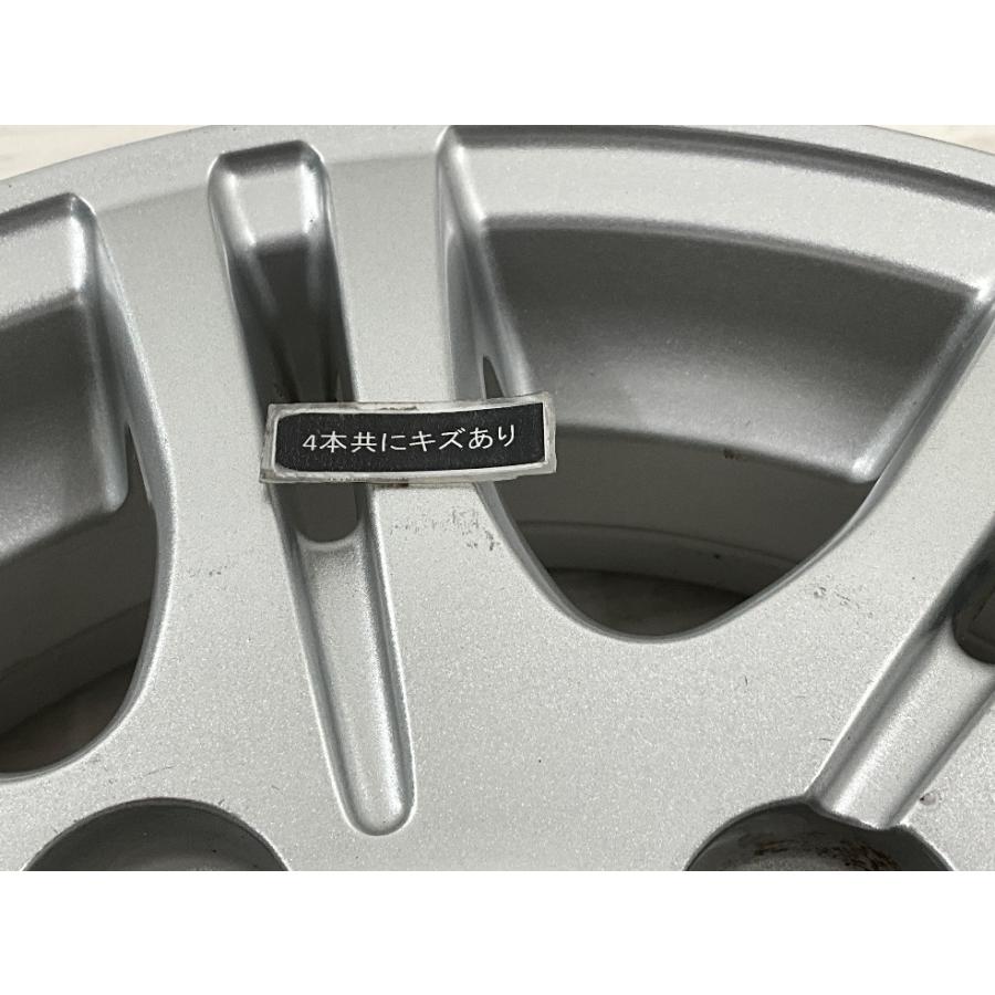 中古アルミホイール 4本セット 13×4B +42 4穴 PCD100 13インチ  REVERLINE  c2932の画像
