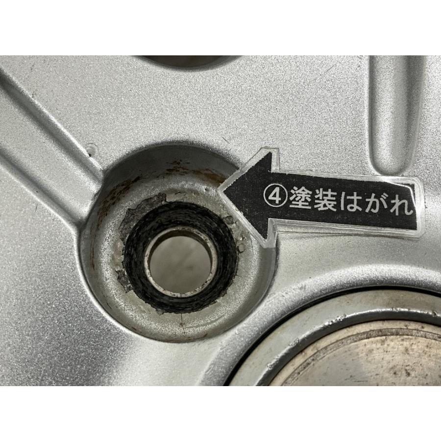 中古アルミホイール 4本セット 13×4B +42 4穴 PCD100 13インチ  REVERLINE  c2932の画像
