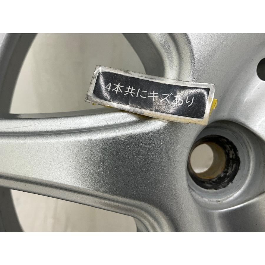 中古アルミホイール 4本セット 13×4B +42 4穴 PCD100 13インチ ZACK JP