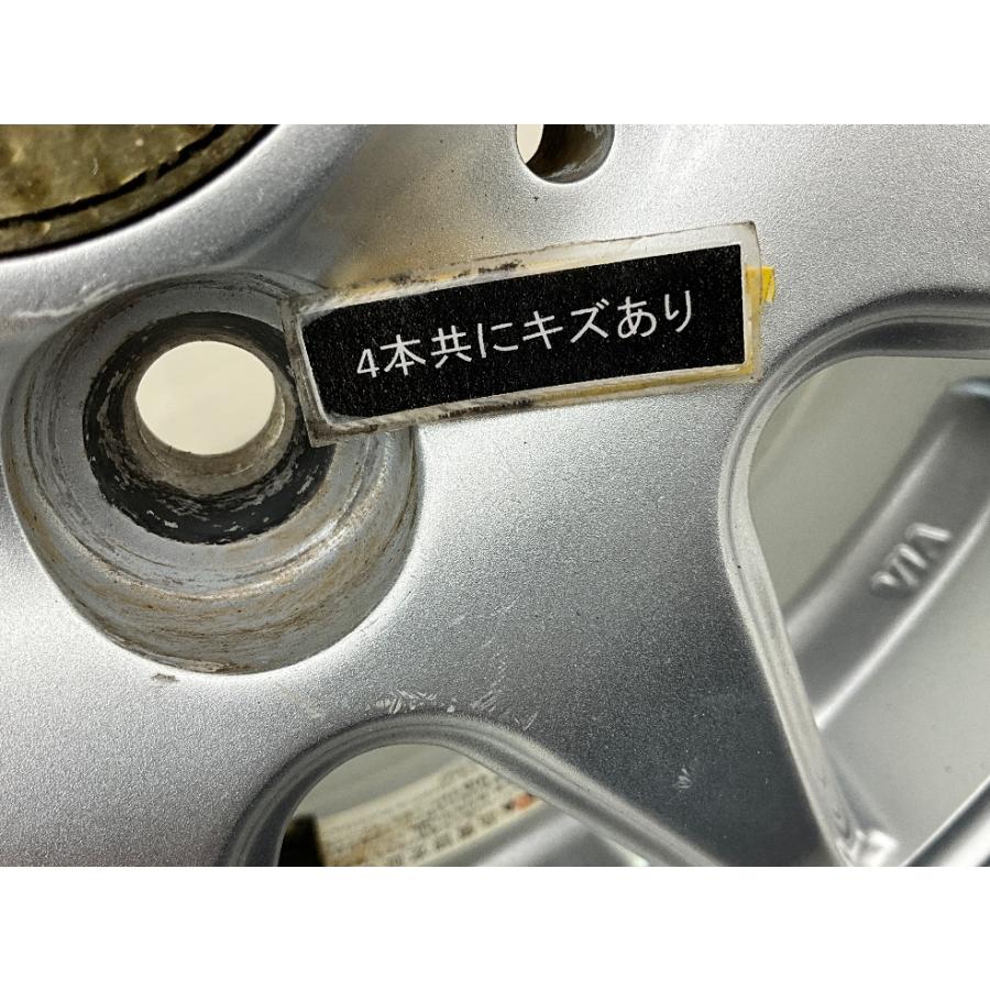 中古アルミホイール 4本セット 13×4B +42 4穴 PCD100 13インチ ZACK JP