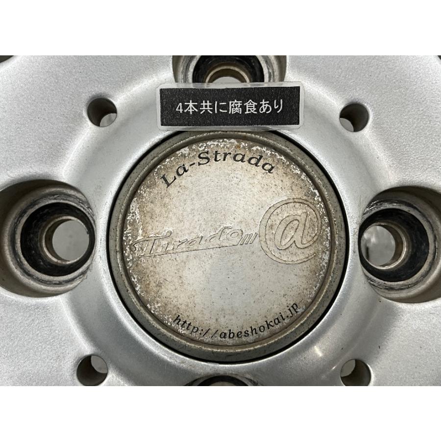 中古アルミホイール 4本セット 14×4.5J +45 4穴 PCD100 14インチ 