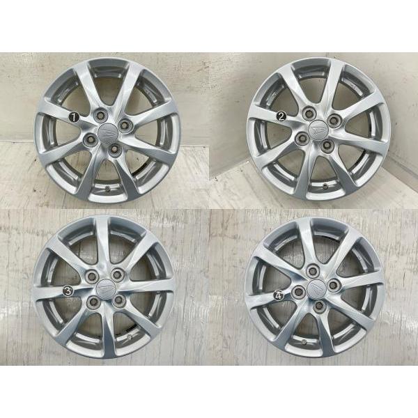ダイハツ（DAIHATSU） 中古アルミホイール 4本セット 14×4.5J +45 4穴