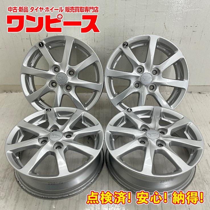 ダイハツ（DAIHATSU） 中古アルミホイール 4本セット 14×4.5J +45 4穴 