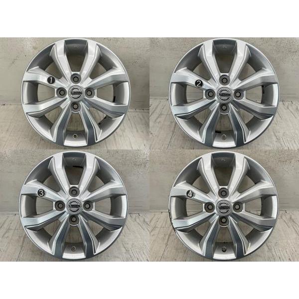 日産純正　ニッサン　NISSAN　14インチ ホイール ４本 日産（NISSAN） 中古アルミホイール 4本セット 14×4.5J +46 4穴 PCD100