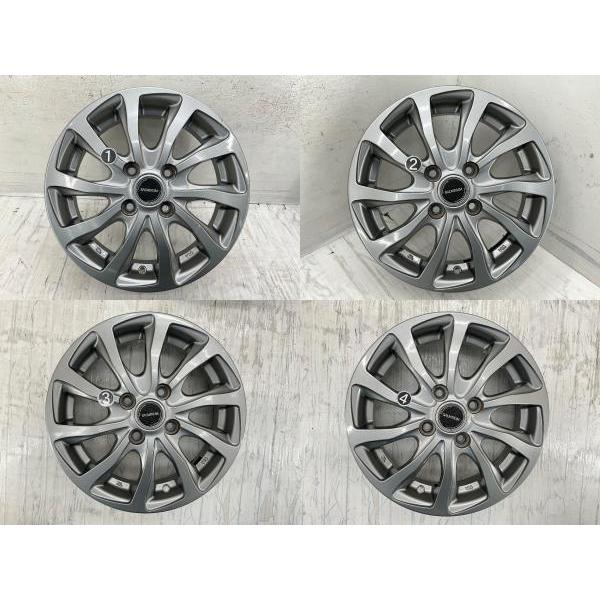BRIDGESTONE（ブリヂストン） 中古アルミホイール 4本セット 14×4.5J +