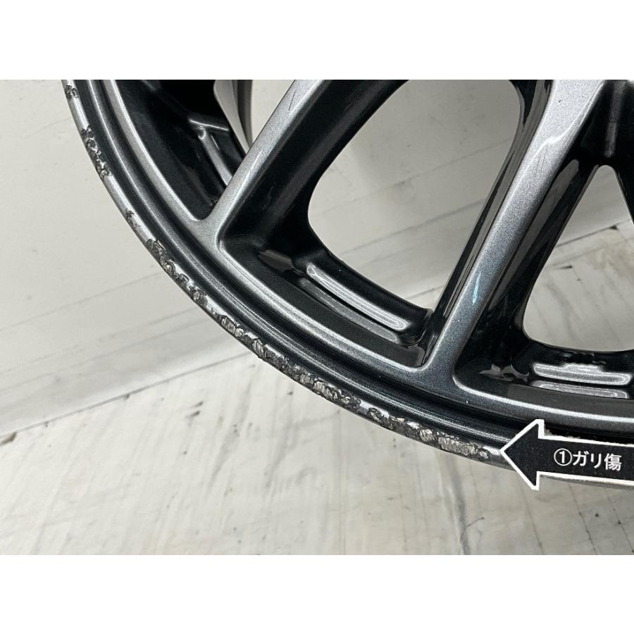 中古アルミホイール 4本セット 14×5.5J +38 4穴 PCD100 14インチ 