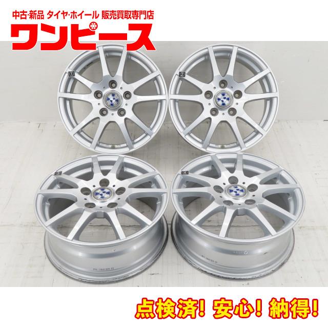 中古アルミホイール 4本セット 15インチ 15x6J +53 5穴 PCD114.3 G 