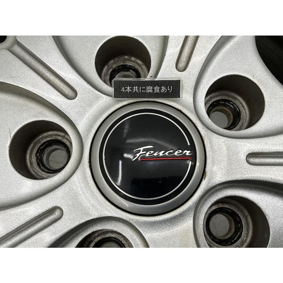 中古アルミホイール 4本セット 15×6J +53 5穴 PCD114.3 15インチ 
