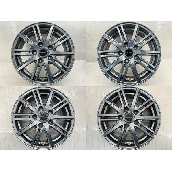 BRIDGESTONE（ブリヂストン） 中古アルミホイール 4本セット 15×6J +45 