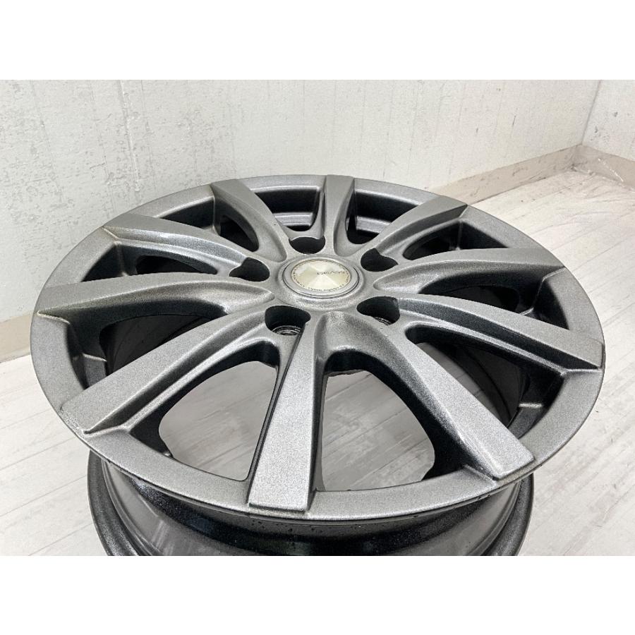 中古アルミホイール 4本セット 15×6J +53 5穴 PCD114.3 15インチ GRASS