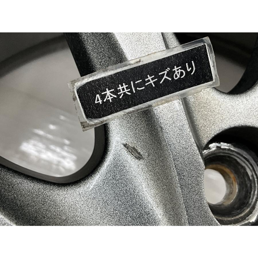 中古アルミホイール 4本セット 15×6J +53 5穴 PCD114.3 15インチ GRASS