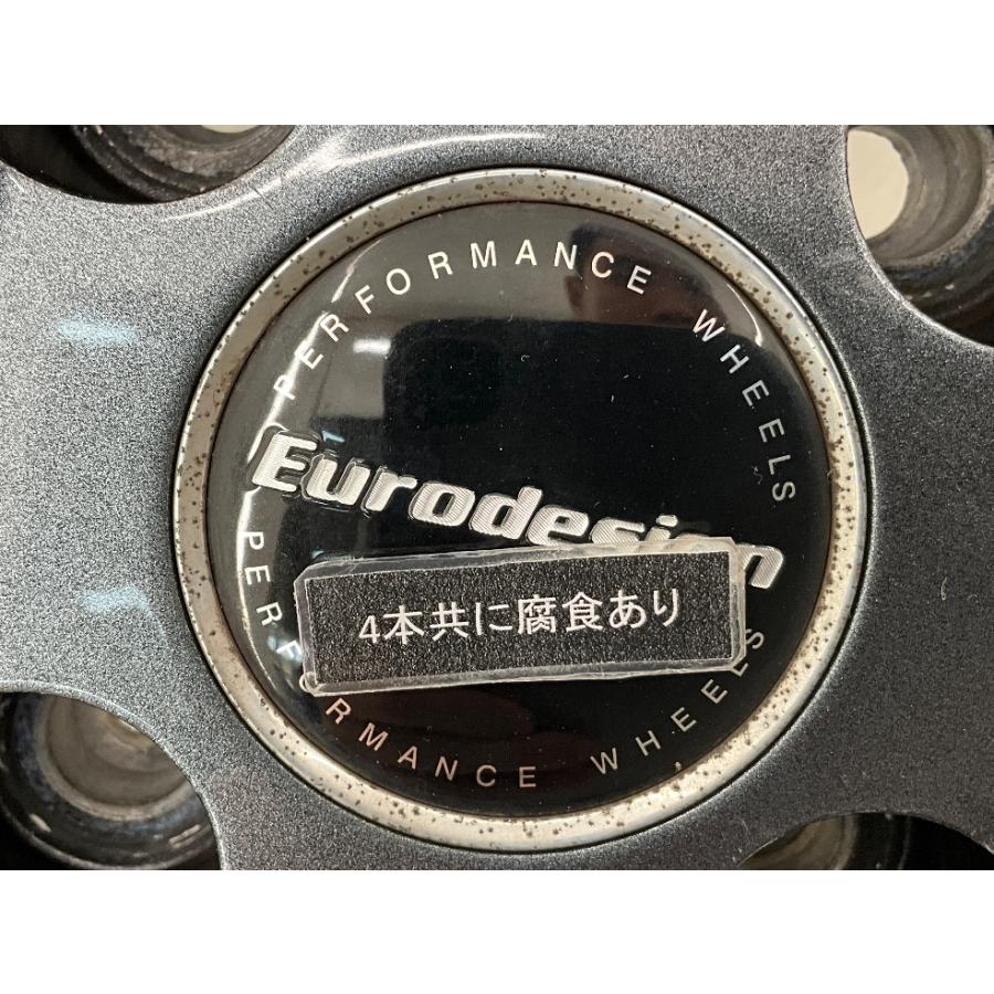 中古アルミホイール 4本セット 15×6J +25 4穴 PCD108 15インチ 