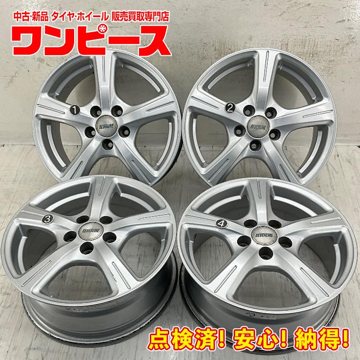 中古アルミホイール 4本セット 15×6J +43 5穴 PCD100 15インチ 